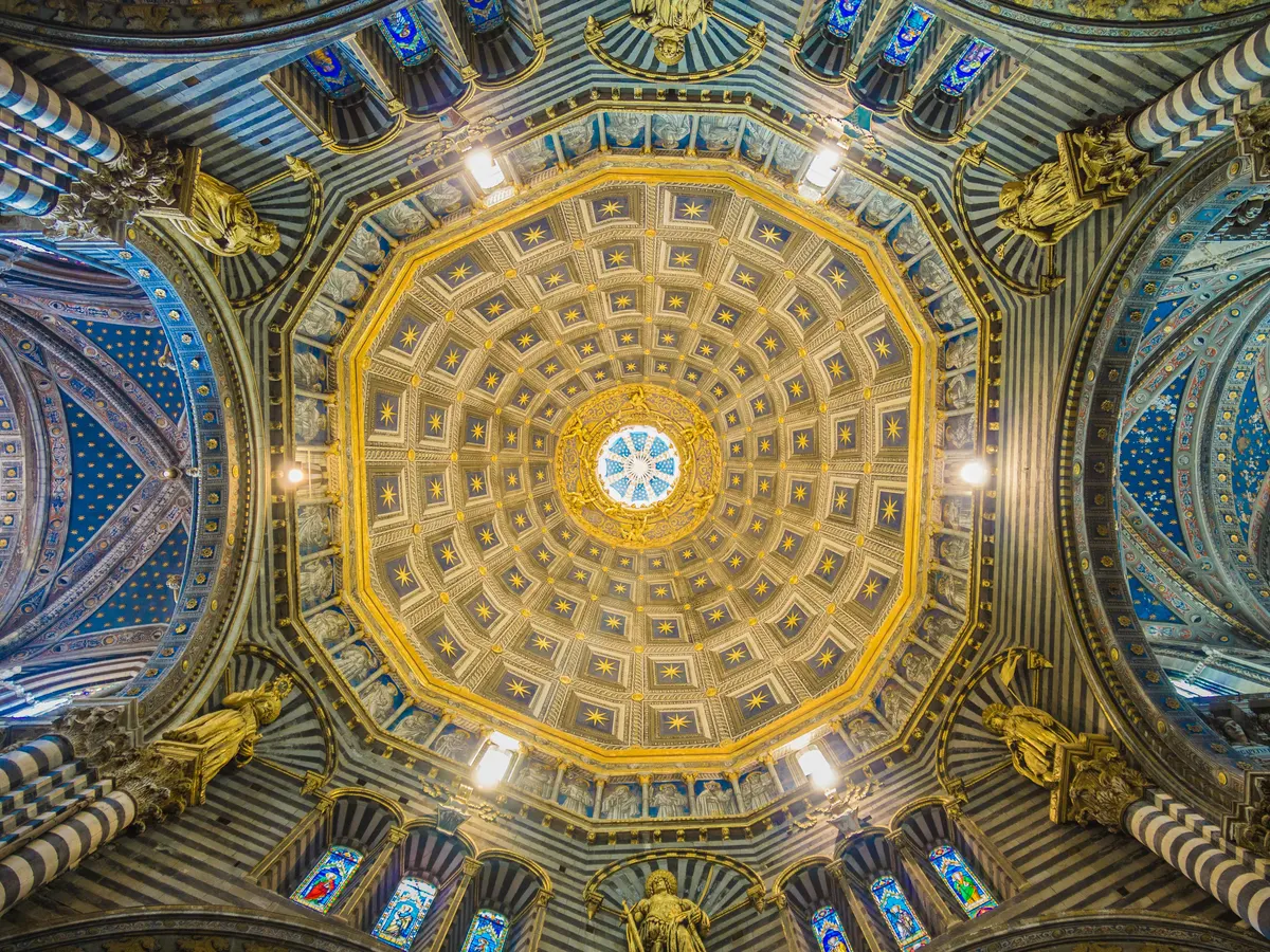 Interior of the Cathedral of Siena